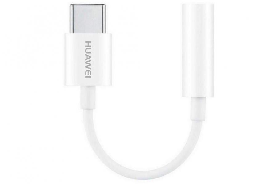 Huawei Mate 10 Pro Adattore USB/Jack, Bianco