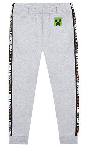 MINECRAFT Pantaloni Tuta Bambino, Abbigliamento Sportivo Ragazzo Pantalone  Tuta da Ginnastica Bambini, Tute Sportive Cotone, Idee Regali per Ragazzi,  Regalo Bimbo Maschio (Grigio, 5-6 Anni)