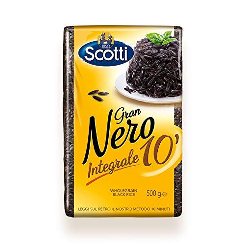 Riso Scotti - Gran Nero Integrale 10' - Riso Integrale Nero - 500 gr