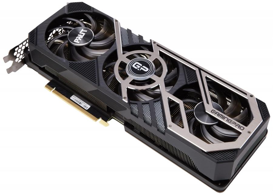 Palit GeForce RTX 3080 GamingPro - Scheda grafica con Ray Tracing LHR e 10 GB GDDR6X, 8704 core, GPU 1440 MHz, boost 1710 MHz, 3 DisplayPort, HDMI, ventola TurboFan avanzata 3.0