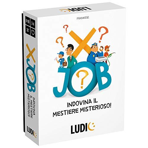 Ludic - X-Job - Gioco di Società per Tutta la Famiglia, Multicolore