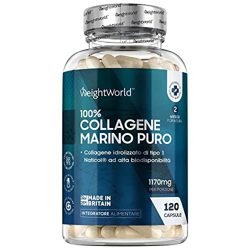 Collagene Marino Puro Naticol Tipo 1 - 120 Capsule (2 Mesi)