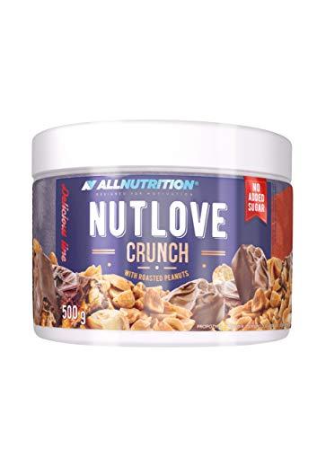 ALLNUTRITION - Choco Crunch | Crema di Latte-Cioccolato | Aggiunta di Croccanti Arachidi Tostate | Perfetto per Colazione e Cena | 500 grammi…
