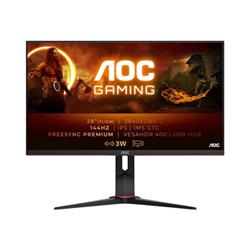 AOC U28G2XU/BK Monitor Gaming LED 4K UHD 28 pollici