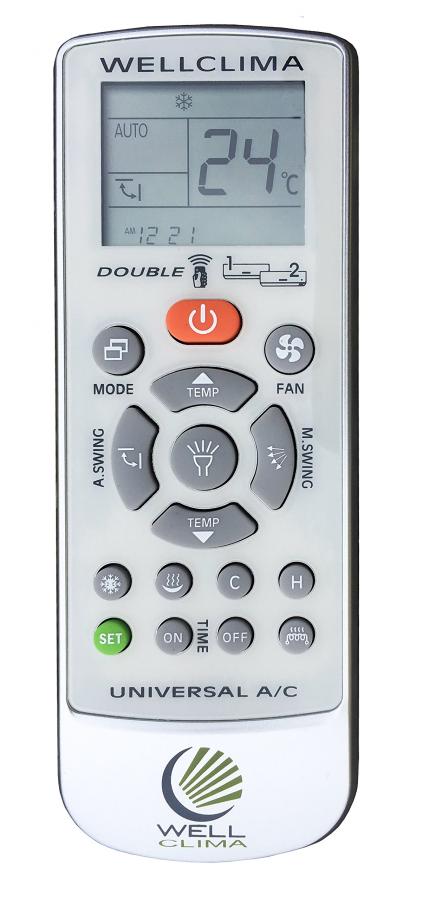 Telecomando Universale Condizionatore Wellclima DOUBLE Compatibile