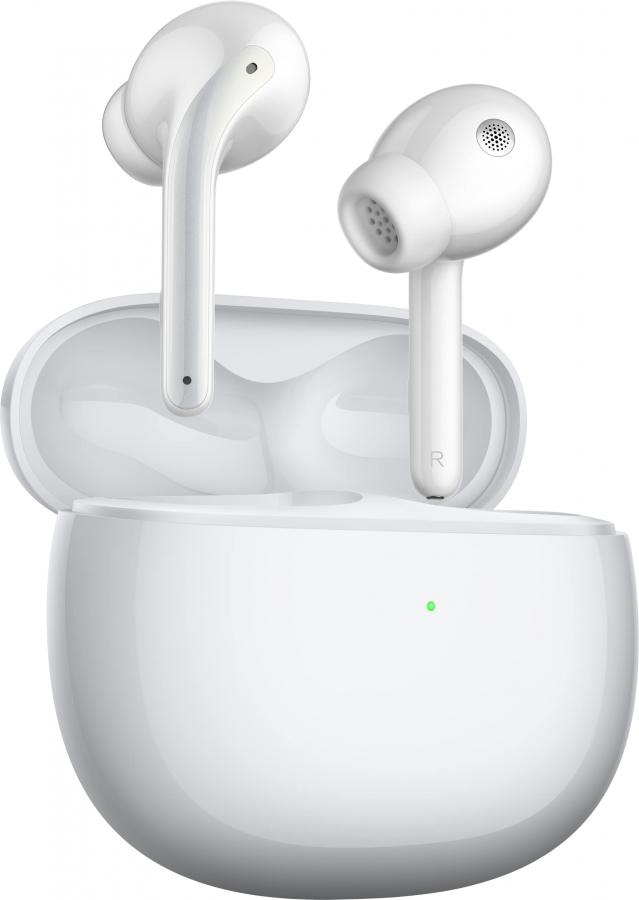 Xiaomi Buds 3 - Auricolari Wireless Bluetooth 5.2 con Cancellazione del Rumore - Bianco