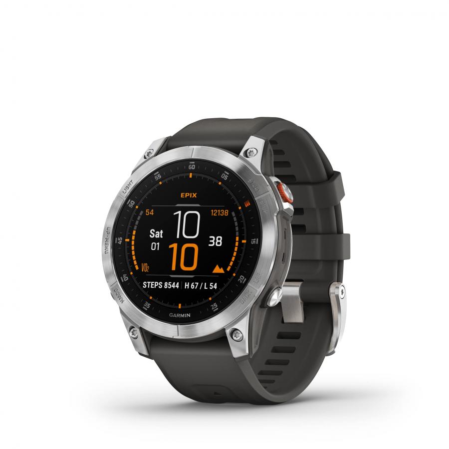 Garmin Epix (Gen 2) Slate Steel: Smartwatch AMOLED GPS Altimetro