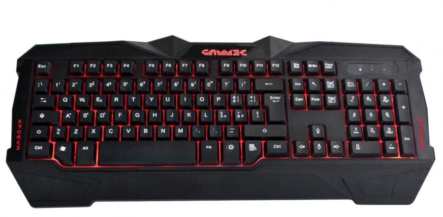 GAMMEC KBXFOR Tastiera Gaming XForce Retroilluminata
