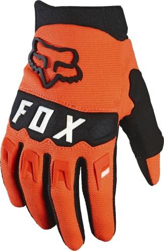 Fox Yth Dirtpaw Guanti da Motocross e Mtb per Ragazzi, Arancione (Fluorescent Orange), YXS