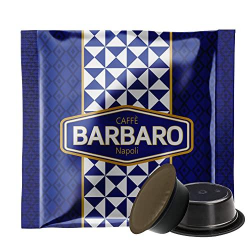 CAFFE' BARBARO Napoli, 100 capsule caffè Compatibili a Modo Mio, Miscela Cremoso Napoli