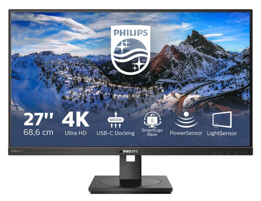 Philips 279P1 - Monitor dock UHD USB-C da 27
