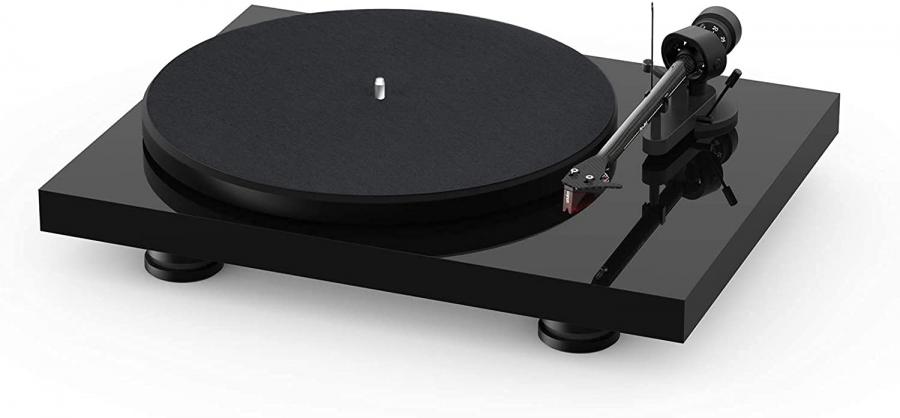 Project Debut Carbon Evo Black Lucido con Testina Ortofon 2M Red