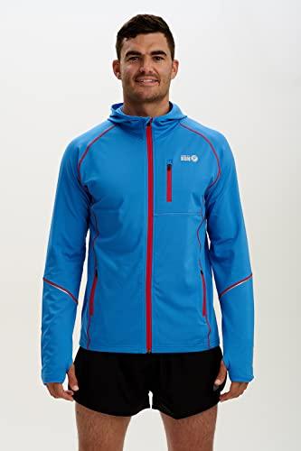 Giacca Termica da Uomo da Corsa con Zip e Cappuccio Thermo Running M  Aeronautica Blu