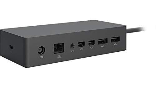 Microsoft 1661 dock per cellulare-Stazione docking station per cellulare, dispositivo Microsoft Surface Cover, tablet, Microsoft Surface Pro 3 Surface Pro Book Surface 4, nero) 