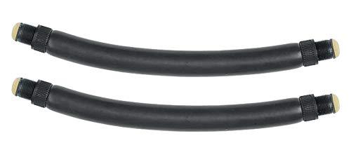 SEAC X-Powerfull, Coppia di Elastici Paralleli per Arbalete da Pesca Subacquea Unisex Adulto, Nero, Ø19.5 x 30