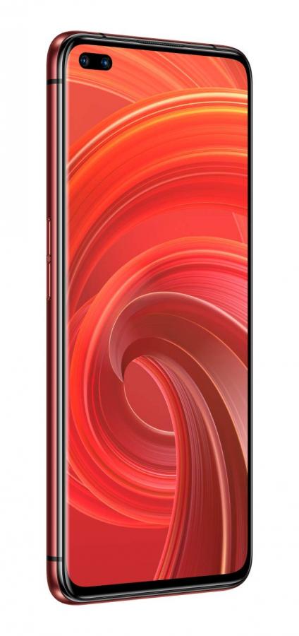 realme X50 PRO Smartphone con Obiettivo Ultra-Grandagolare, Display 90 Hz Super Amoled, 64 MP QUAD Camera, Dual-Selfie Camera da 32 MP, 12/256 GB, Rosso (Rust Red)