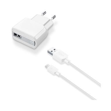 Cellularline USB Charger Kit Ultra - Fast Charge Universale Bianco