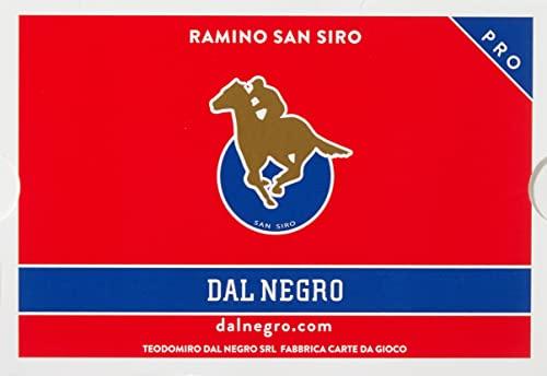 Dal Negro - Ramino San Siro Carte da Gioco in Plastica