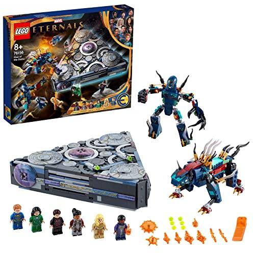 LEGO Marvel L'Ascesa di Domo, Navicella Spaziale dal Film sugli Eterni con Minifigure di 2 Devianti, Idee Regalo, 76156