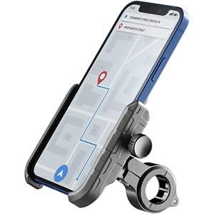 Cellularline Rider Steel - Supporto Universale per Smartphone da Moto e Bici