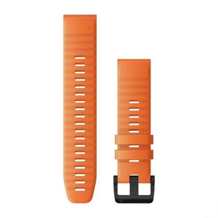 cinturino per orologio Garmin QuickFit 26, in silicone, colore: arancione.