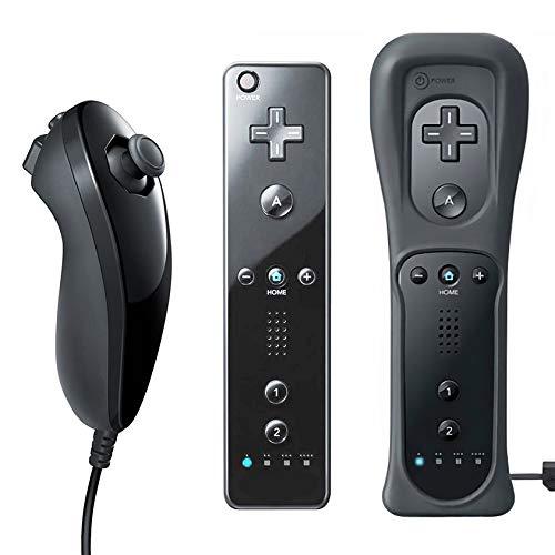 QUMOX Telecomando Wii con Nunchuck, Custodia e Cinturino