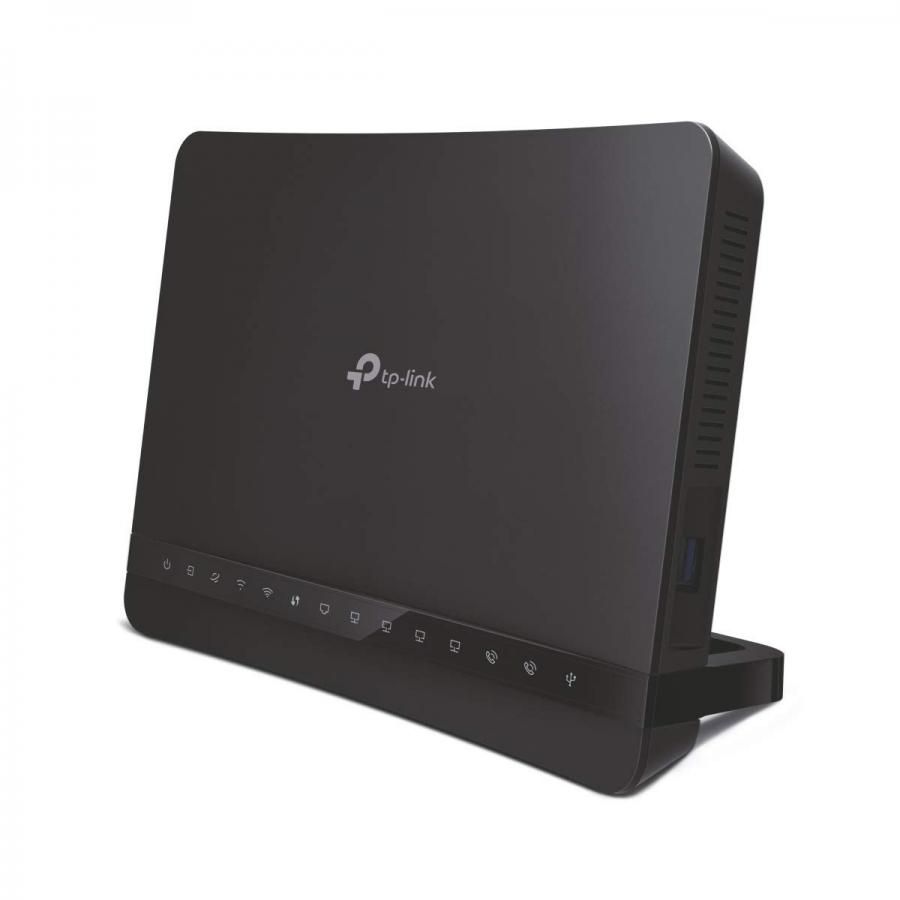 TP-Link Archer VR1210v Modem Router EVDSL fino a 300Mbps, Wi-Fi AC1200, Telefonia fissa e VoIP