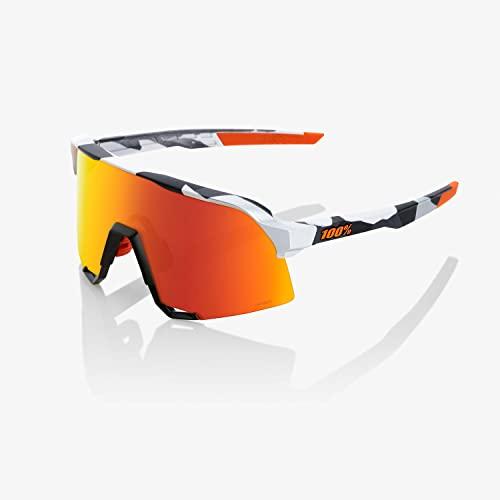 100% GAFAS S3 - Soft Tact Grey Camo - HiPER Red Multilayer Mirror Lens