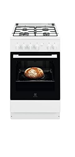 Electrolux LKK500000W Cucina a Gas con Forno Elettrico