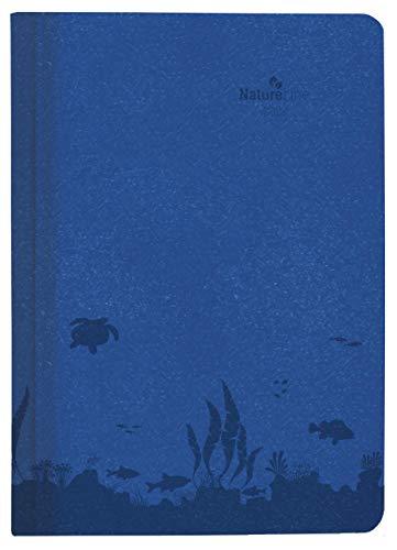 Alpha Edition 352 pagine Blu Formato Grande 15x21 cm Agenda Giornaliera Monocromo 2022