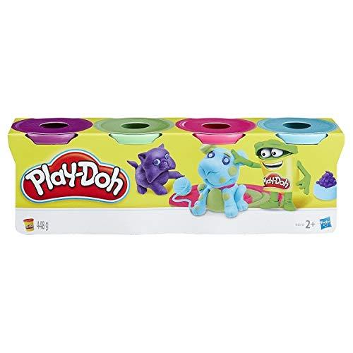 Play-Doh 4 Vasetti Colori Assortiti