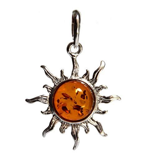 MJ Baltica Orecchini Ambra naturale e Argento 925 artigianale BK034p
