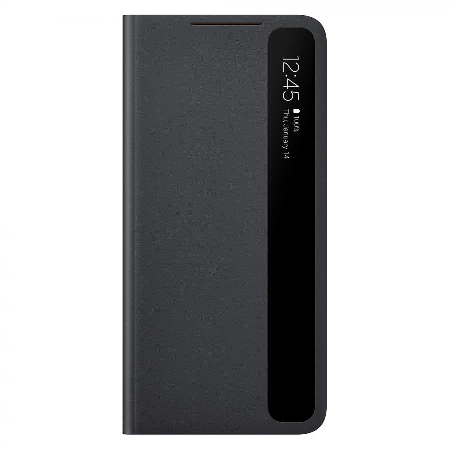 Samsung Clear View Cover per Galaxy S21+ 5G Nero