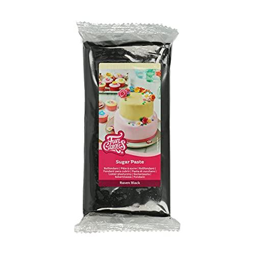 FunCakes Pasta di Zucchero Raven Black - 1kg