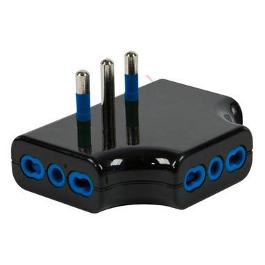 Adattatore Presa Corrente Garanti Tipo L (IT) Nero