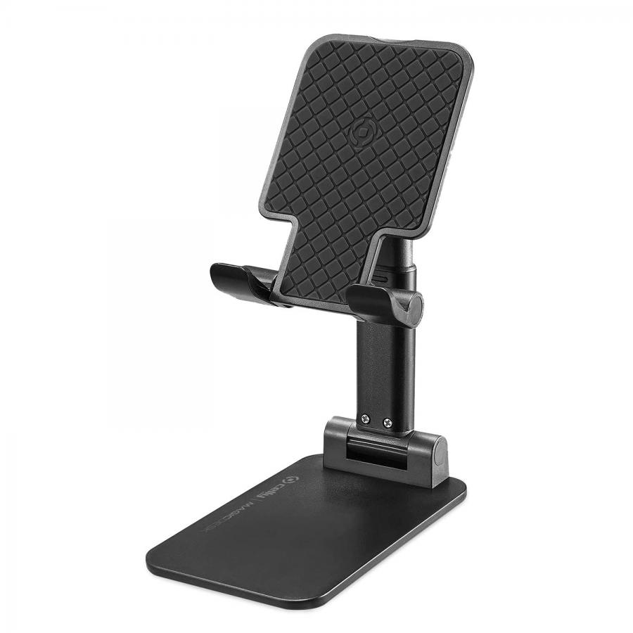 CELLY Supporto da tavolo pieghevole per smartphone/tablet nero