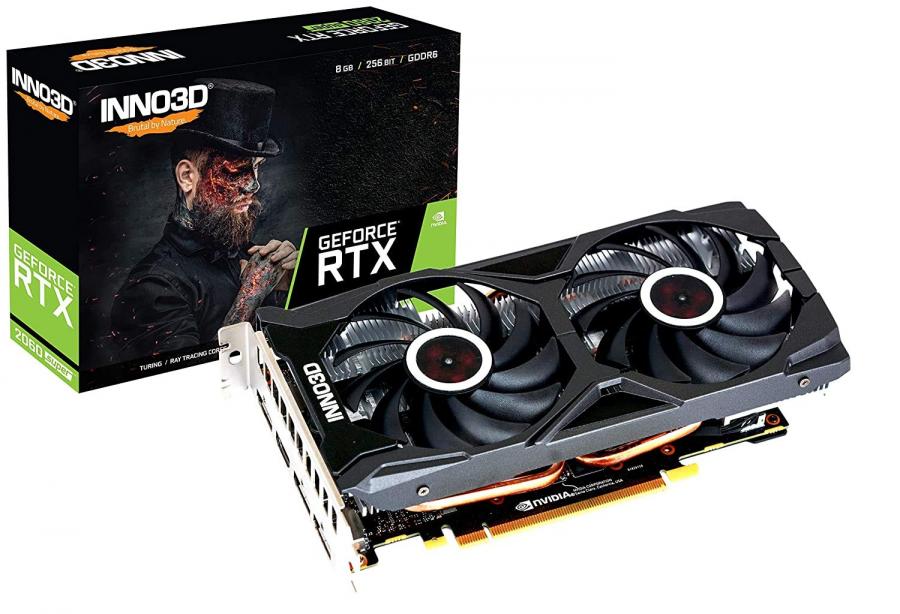 Scheda grafica Inno3D GeForce Rtx 2060 Super Twin x2 OC, 8192 MB GDDR6