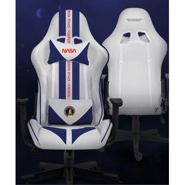 Activision NASA Explorer Sedia da gaming per PC Seduta imbottita Blu, Bianco