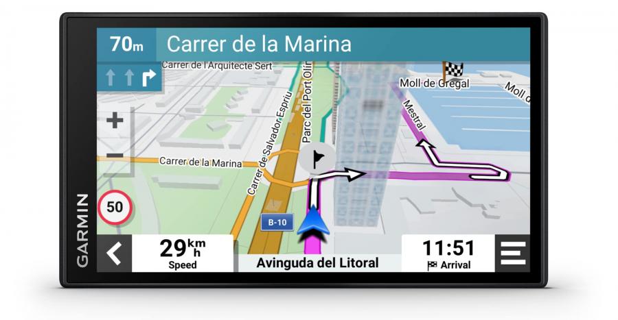 Garmin DriveSmart 66MT-S, Navigatore GPS per auto, Mappa Europa, Touchscreen 6
