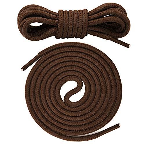 3 Paia Stivali da Lavoro e Scarpe da Trekking Miscly Lacci Rotondi Antiscivolo per Scarponi Stringhe Resistenti per Scarponi 