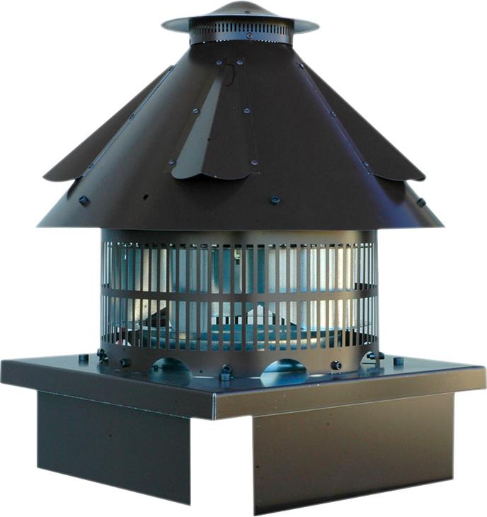 Aspiratore fumi camino elettrico Compatibile per canne fumarie 32÷42 cm - 10.E.T.M.