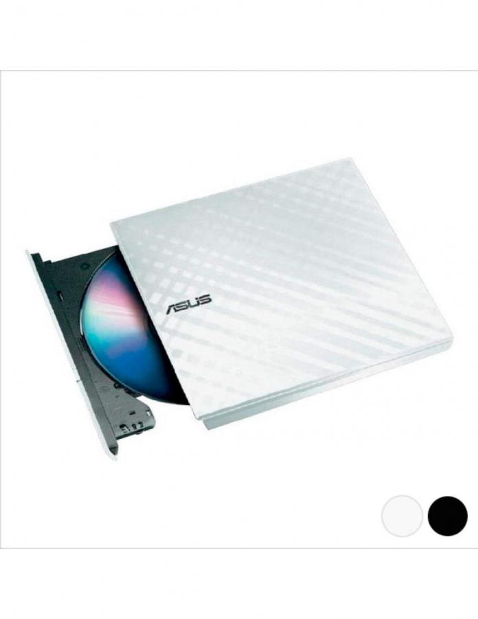 ASUS SDRW-08U9M-W - Masterizzatore DVD Esterno Slim USB Bianco
