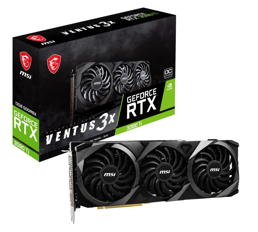 MSI GeForce RTX 3080 Ti Ventus 3X 12G OC Scheda video gaming