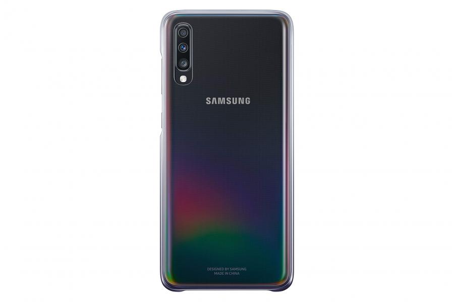 Samsung Galaxy A70 Gradation Cover - Black