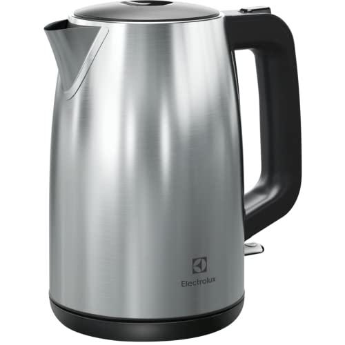 Electrolux E3K1-3ST Bollitore Elettrico, Acciaio Inox, 1.7 Litri, Grigio Granito