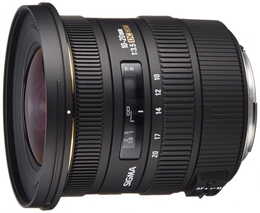Sigma Obiettivo 10-20/3.5 EX DC HSM AF, attacco canon