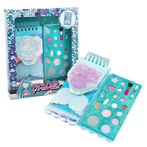 Girabrilla- Nice Group Sirenetta Make Up Pad con Block Notes e trucchi-02545, 02545