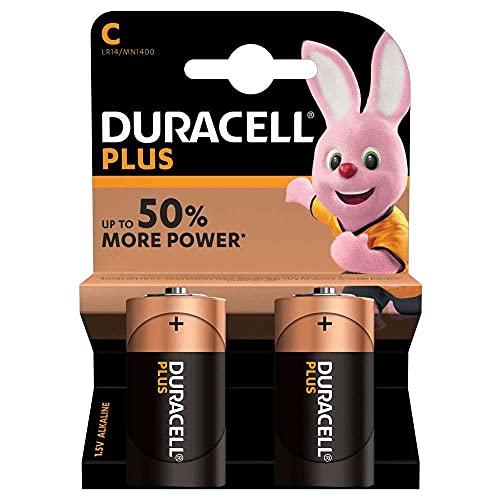 Duracell Plus Power Mezza Torcia C - Batteria Alcalina