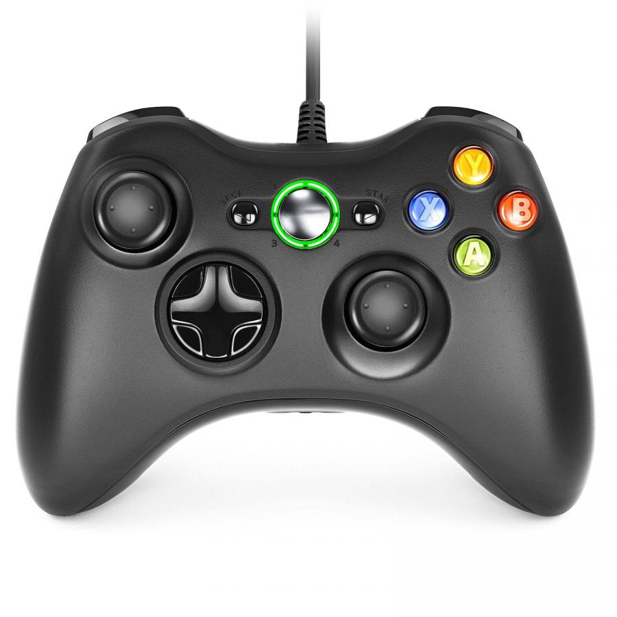Controller Cablato Dhaose per Xbox 360 e PC