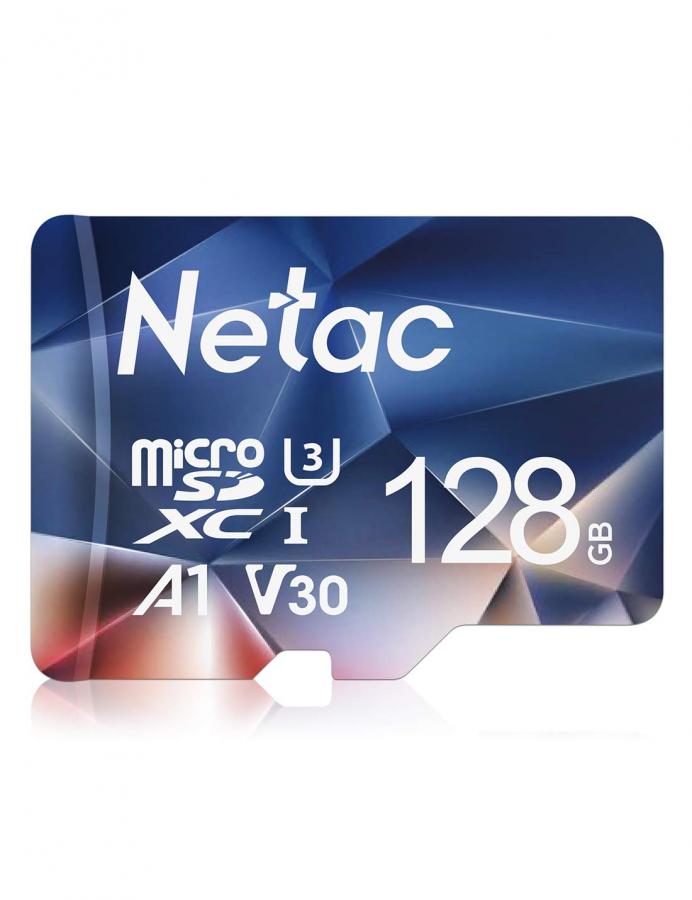 Netac 128 GB Micro SD Card A1 U3 V30 4K UHS-I